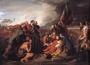 Benjamin West The Death of General Wolfe oil painting artist